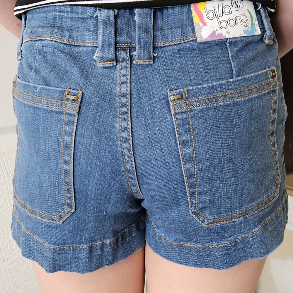 Billabong Women's Blue Denim Shorts